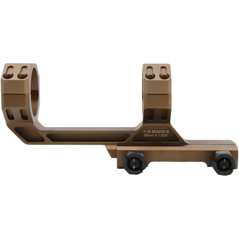 

Sig Sauer Alpha MSR Strong Ductile Durable Reliable 7075-T6 Aluminum 1.535" High 0 MOA Cant M1913 Attachment Scope Ring Mount