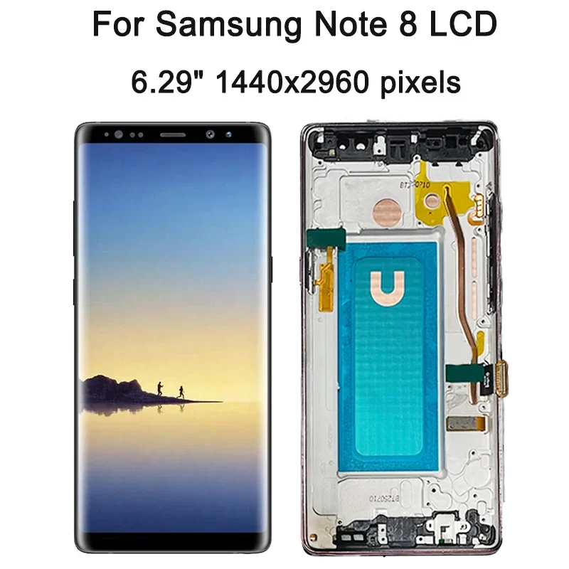 TFT Screen For Samsung Note8 N950 N950U SM-N950F/DS LCD Display Touch Screen Digitizer For Samsung Note 8 LCD Replacement