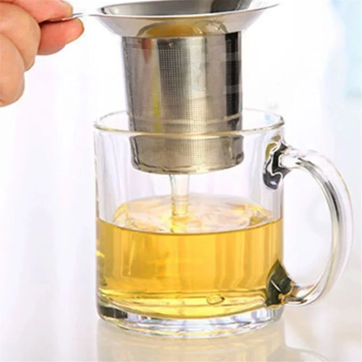 Stainless Steel Tea Strainer, Tea Maker Filter, Stainless Steel Tea Strainer, Tea Filter, Perforated Mesh