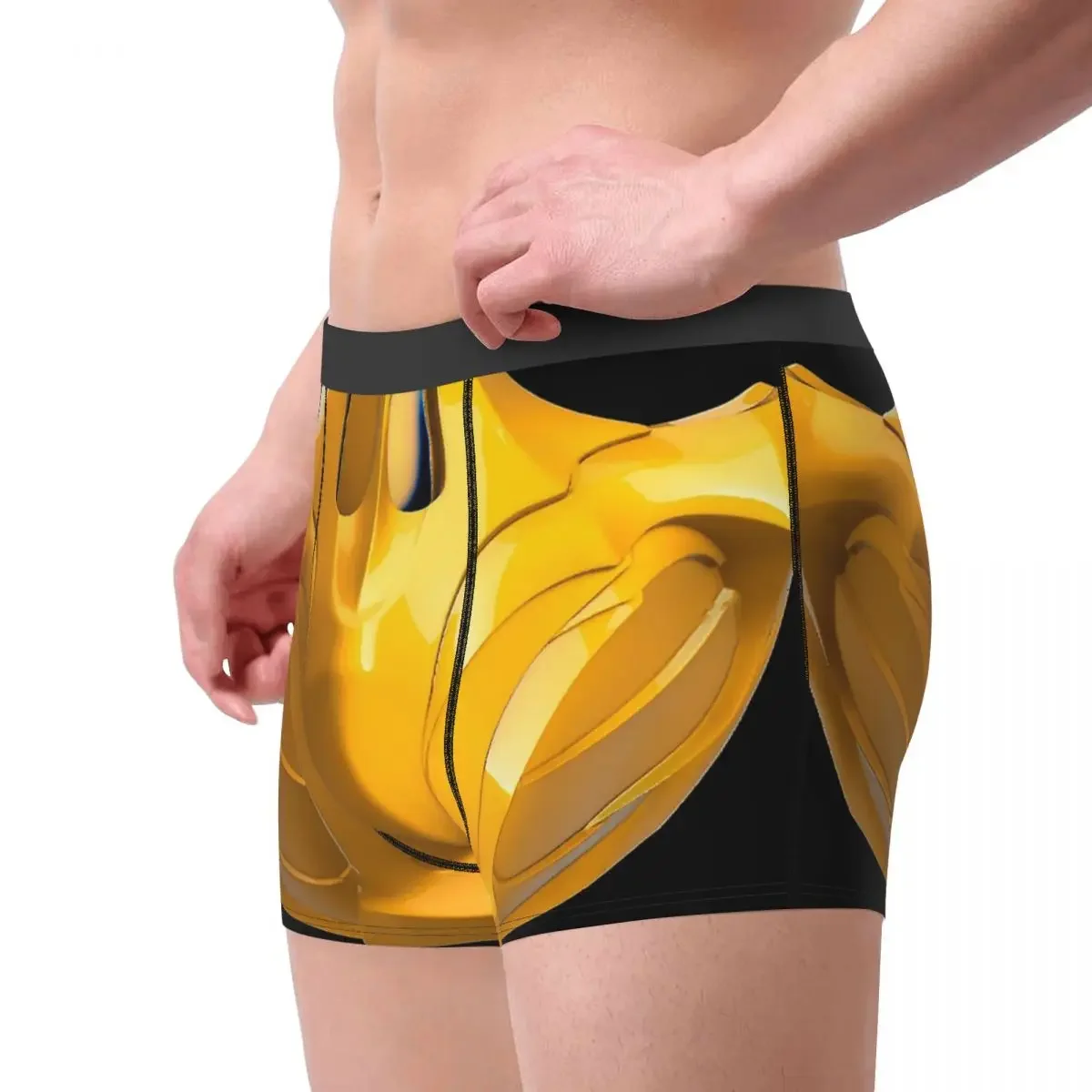 Men Boxer Briefs Shorts Panties Scorpion  Soft Underwear Mortal Kombat 11 Game Male Humor Underpants