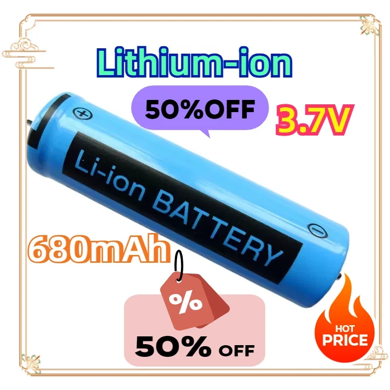 3.7V 680mAh Lithium-ion Rechargeable Battery For  ES-LV95 LV64 LV74 LV76 LV96 ST6N ST8N ELV5 Electric Shaver