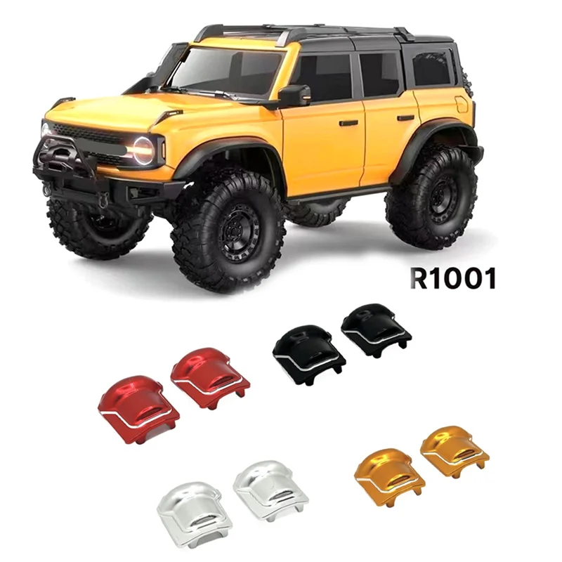 RC Car Upgrade Front And Rear Axle Rear Cover Kit For TRAXXAS 1/10 TRX4 HUANGBO R1001 R1002 R1003 RC Car Parts