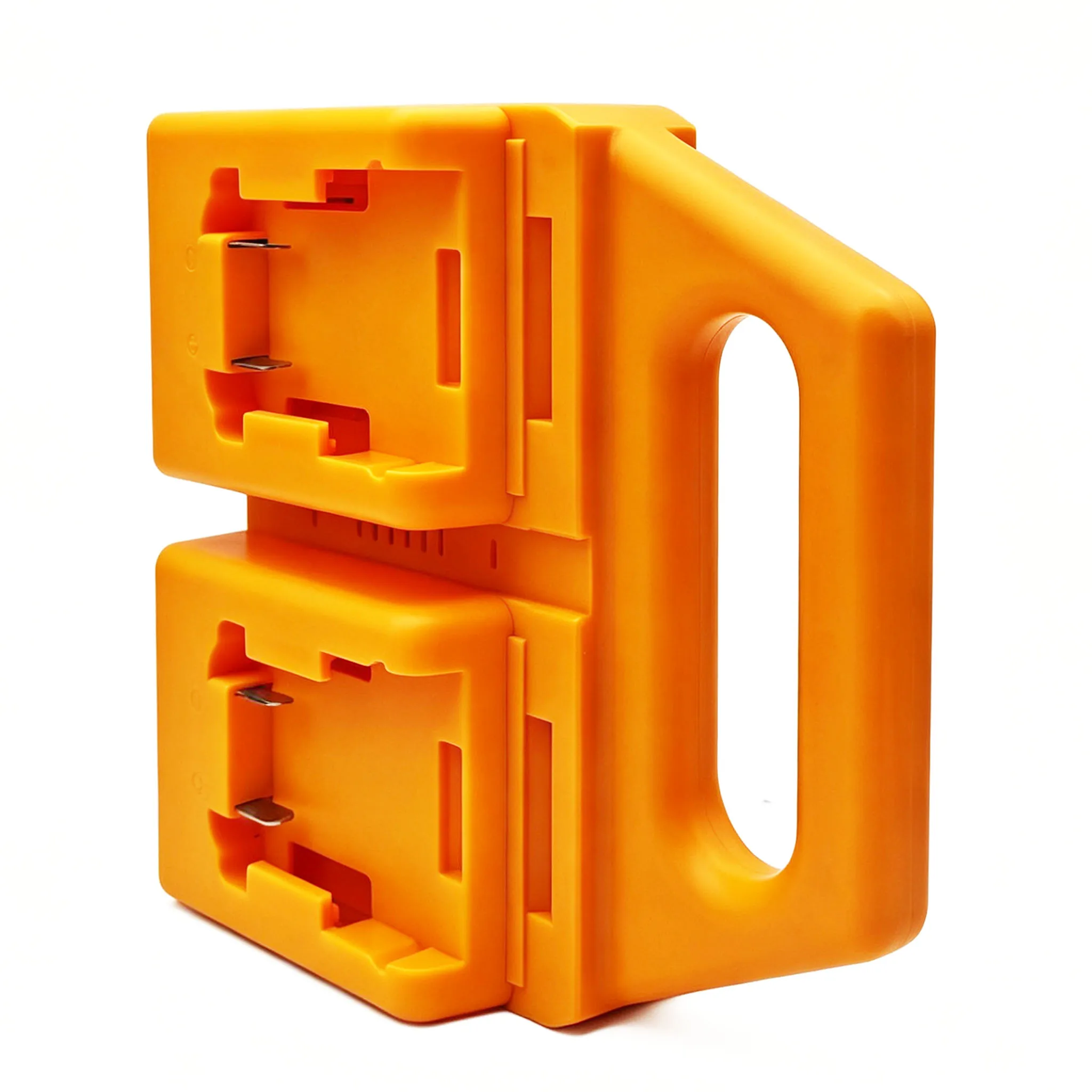 Lithium Battery Case Storage Rack Handheld For Milwaukee For DeWalt For Makita For M18 For Bosch Batteries Shell Stand Slot Box