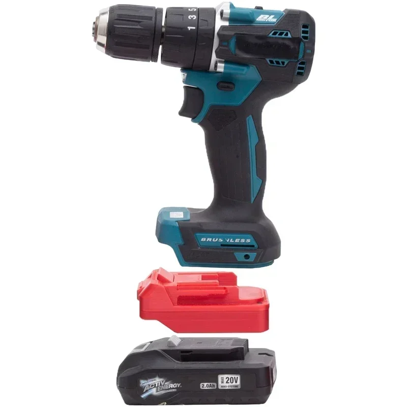 Adapter/Converter for Makita 18V Li-ion tools to Ferrex Aldi Energy 20V Li-ion Battery Adapter Power Tool Accessory