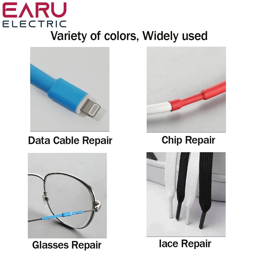 127-750pcs Heat-shrink Tubing Thermoresistant Tube Heat Shrink Wrapping Kit Electrical Connection Wire Cable Insulation Sleeving