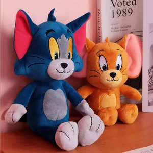 Tom ve Jerry (Anime oyuncak, filmdeki çocuk figürleri için oyuncak, çizgi film serisi, kedi ve fare, peluş bebekler sevimli, bebek, doldurulmuş oyuncak, hediye, ücretsiz kargo en çok satılan 12-tom'un oyuncakları-no. 2