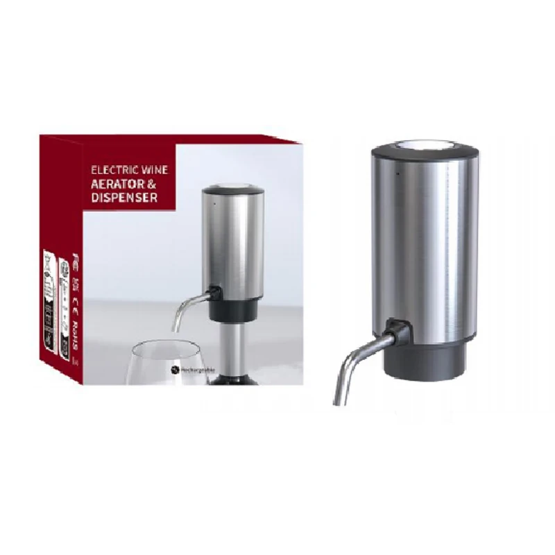 Rechargeable Electric Wine Aerator Dispenser Automatic Wine Decanter Intelligent Electric Wine Dispenser Party Kitchen Tool Gift