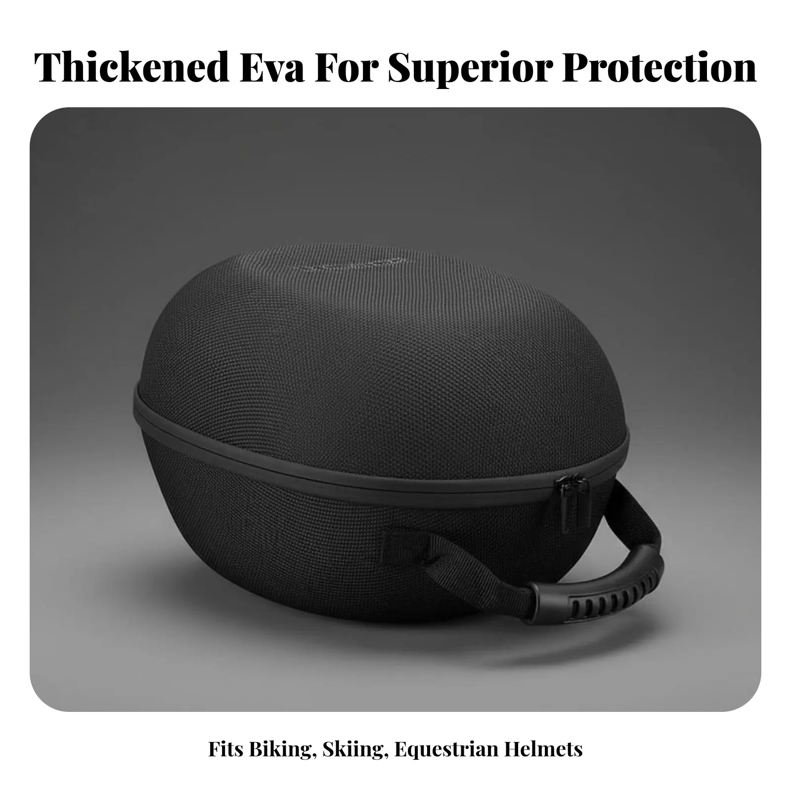 

Foam Helmet Storage Box Shockproof Universal Sports Helmet Case Safeguarding Gear Accessory Waterproof Large Capacity for Skiers