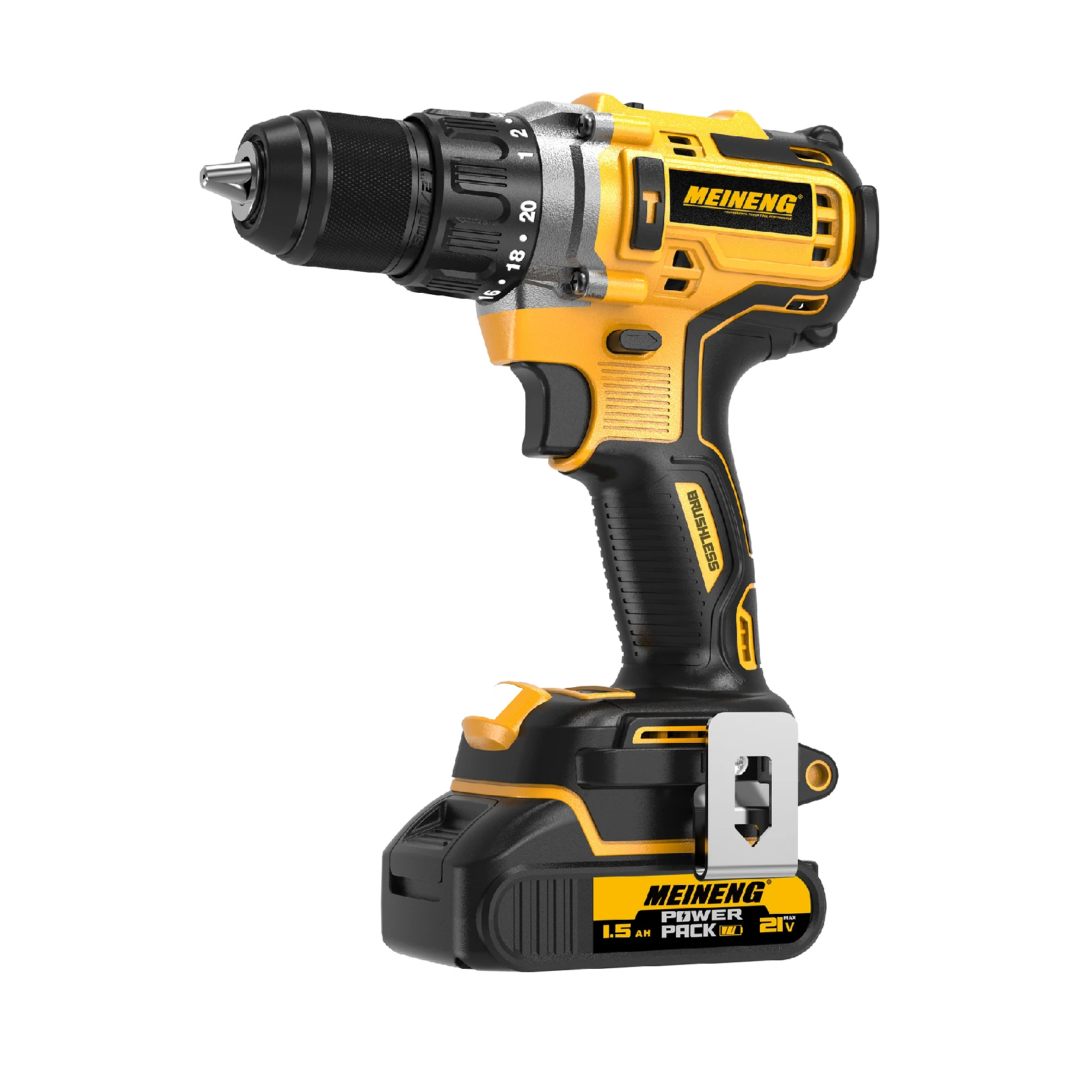 Trade Assurance 21V Portable Cordless Drill Multifunction Industrial Rechargeable Lithium Electric Drill