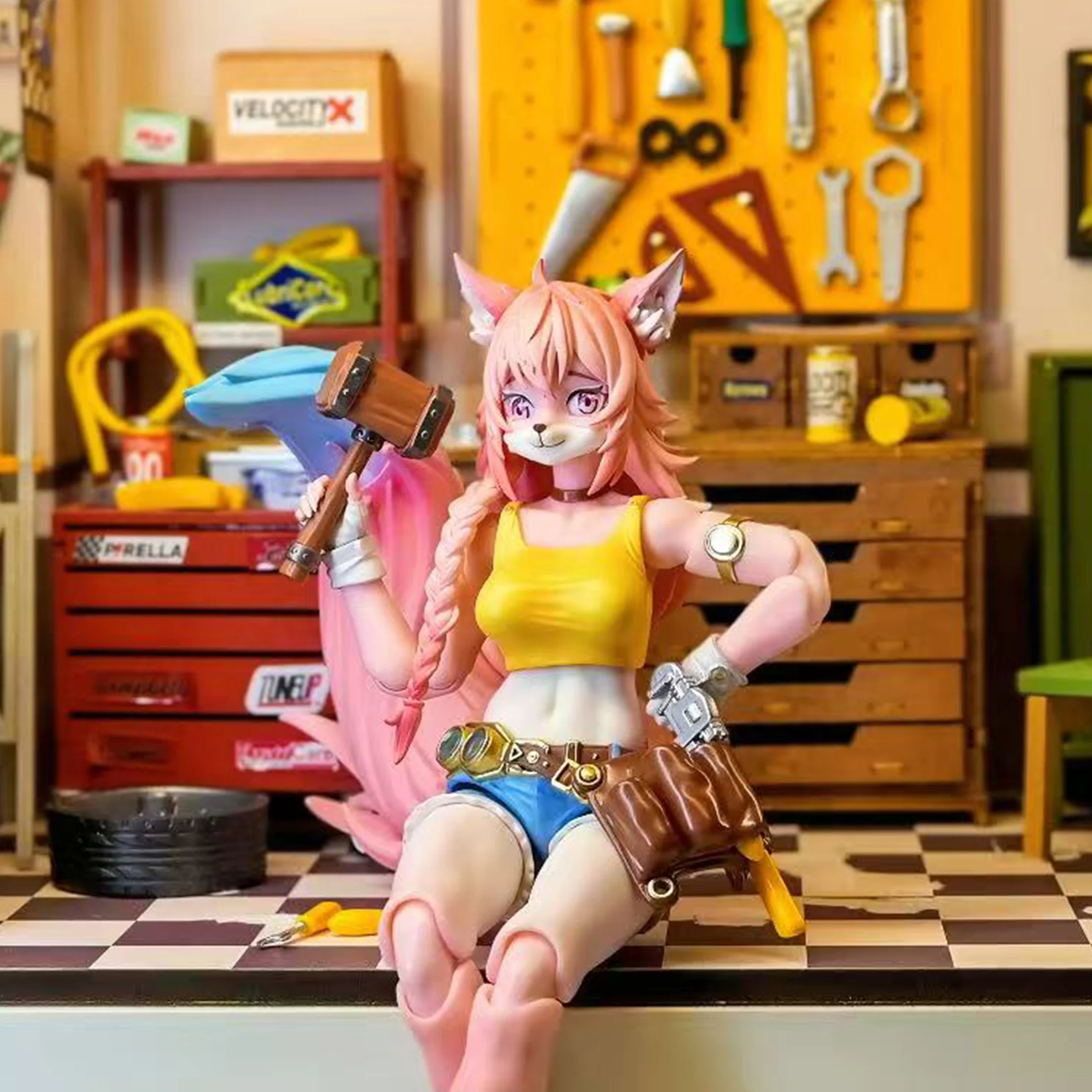 Ladotoys Dostępne Od Ręki Wf Venue Limited Alien Fox Girl Lea Figurka Akcji 1/12 Magical Continent Liya Model Limitowana Edycja Zabawka Kolekcjonerska Prezent