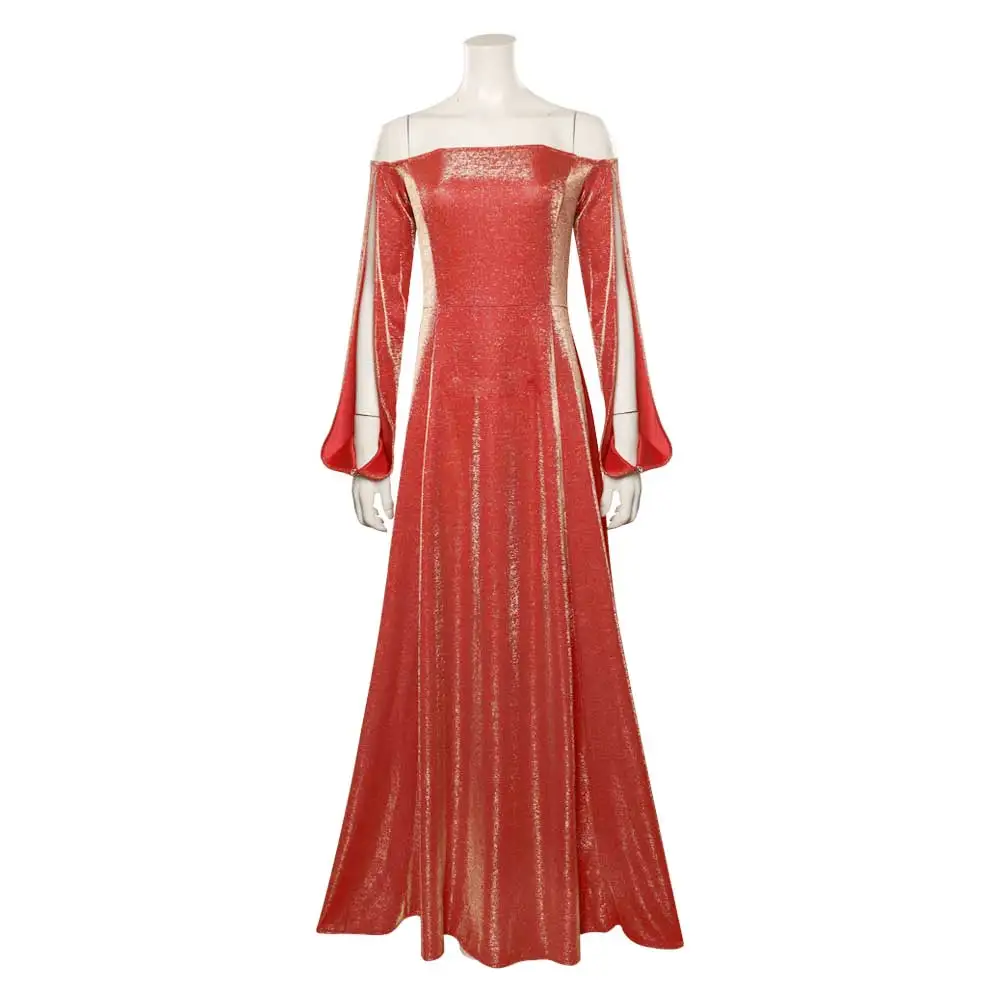 Rhaenyra Cosplay Crown Dress Women Rhaenys Halloween Princess Costume Cloak TV Dragon Fantasy Alicent Outfit Carnival Party Suit - Image 3