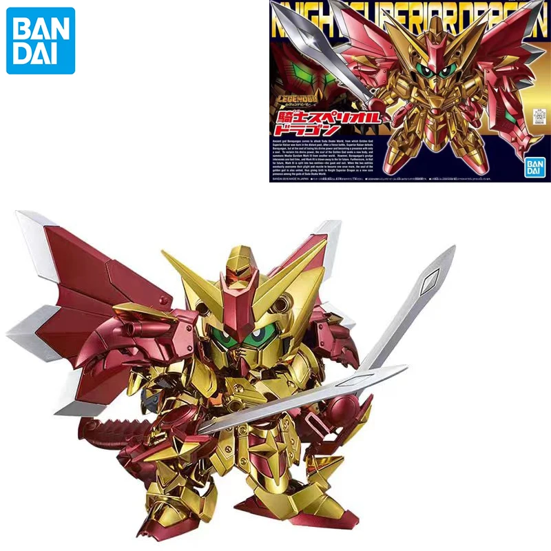 

Bandai SD BB 400 LEGEND Knight SUPERIOR DRAGON Phoenix High Quality Model Kit Gift Toy Collection for Kids Action Figure Model