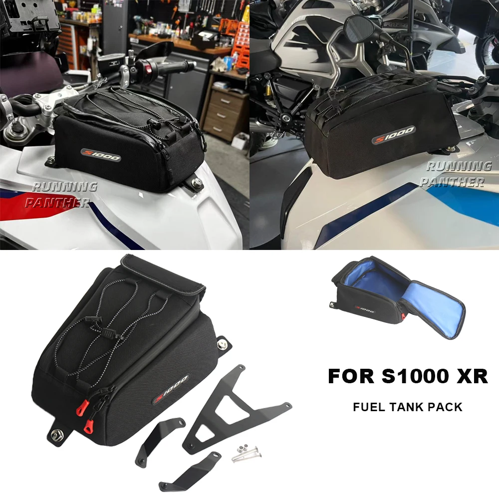 

Для BMW S1000XR S1000 XR S 1000XR 2020 2021 2022 2023 2024 2025 Аксессуары для мотоциклов Сумка для топливного бака Сумка для хранения багажа Черный