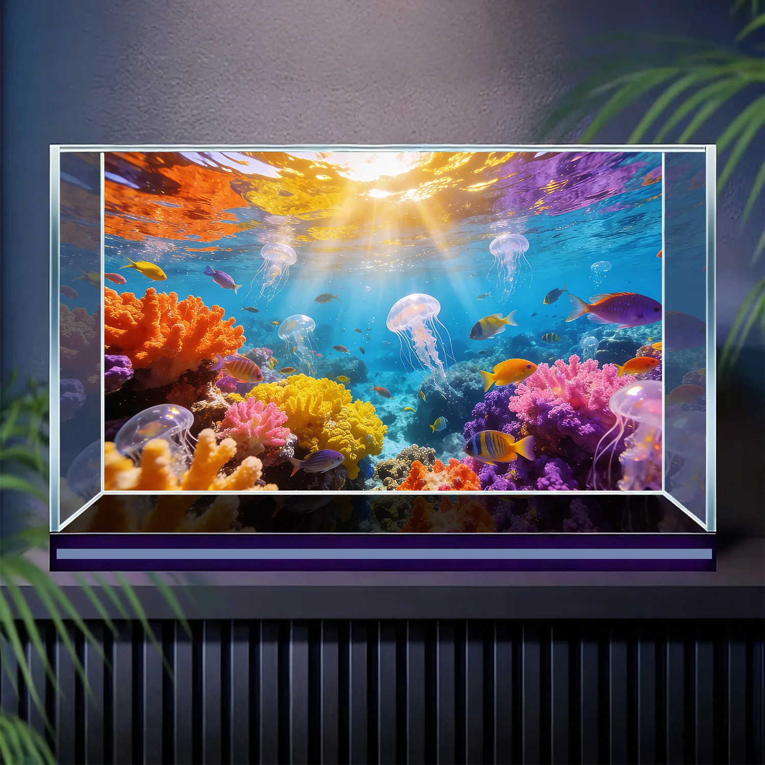 Aquarium Fish World - The Underwater World, Fish Tank Background