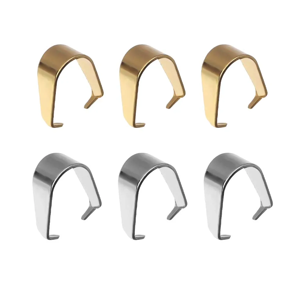 

100 шт., зажим из нержавеющей стали, кулон, застежка, пряжка с семенами дыни для DIY, очаровательный разъем, изготовление ювелирных изделий, поиск ожерелья, аксессуары