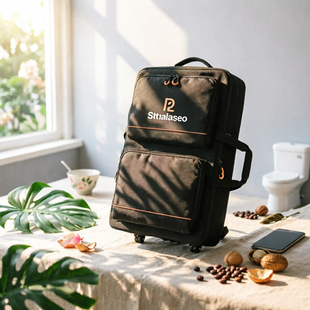 DJ Controller Backpack with Wheels Travel DJ Controller Case with Wheels Wheeled Padded for DJs, Gigs, Music Studios