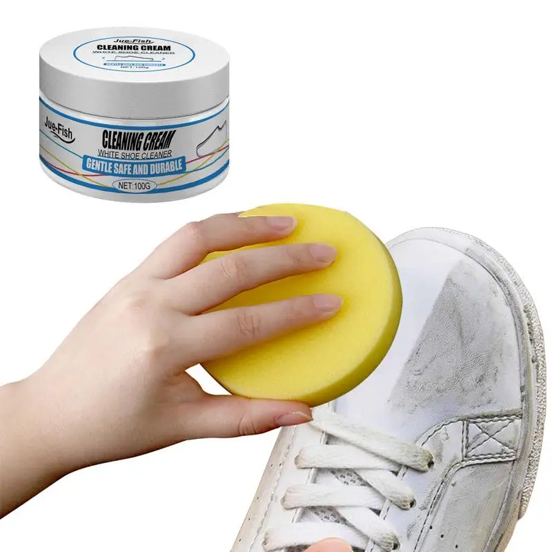 Shoe Cleaner For White Sneakers No Shoe Stain Cleaner For White Shoes Cleaning Sport And Canvas Shoes Cleaning Cream For Home