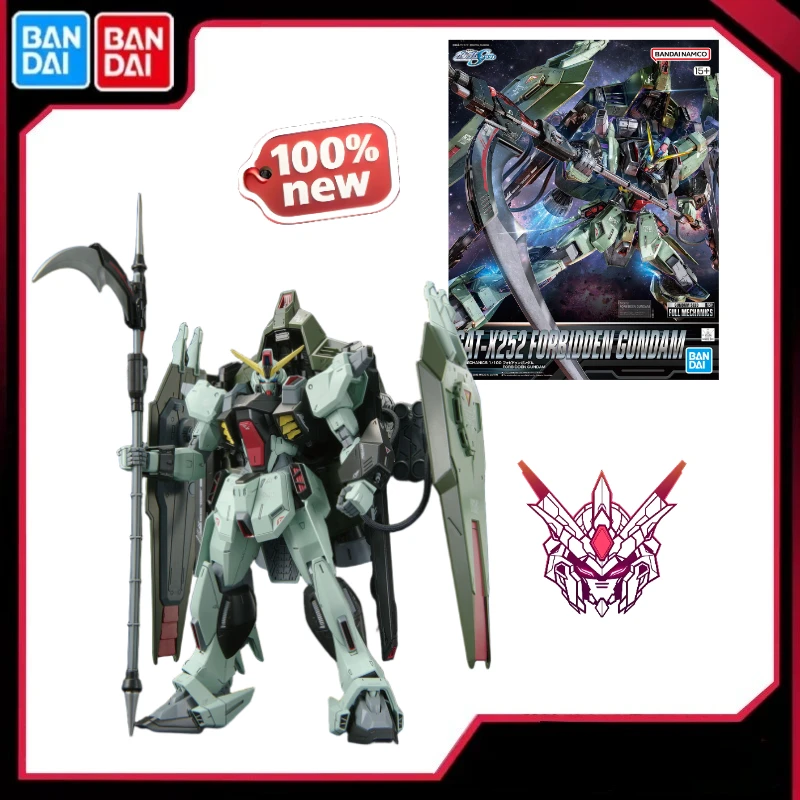 

In Stock Bandai Original Gundam FULL MECHANICS 1/100 Forbidden Assemble Model Collect Holiday Gifts Hot Toys Ornaments Cartoon