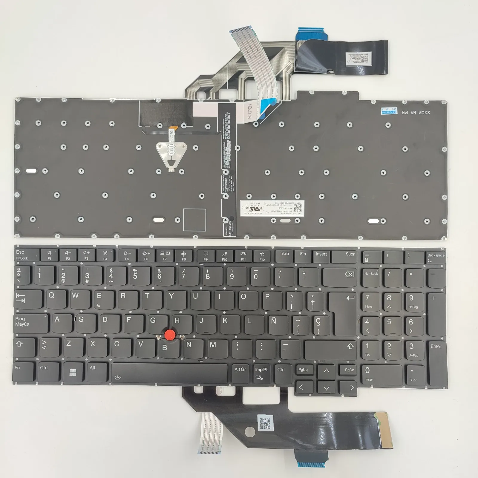 

US SP Layout for Lenovo Thinkpad E16 GEN2 21MB TP00149C N21K54393 N21K54282 Laptop Keyboard