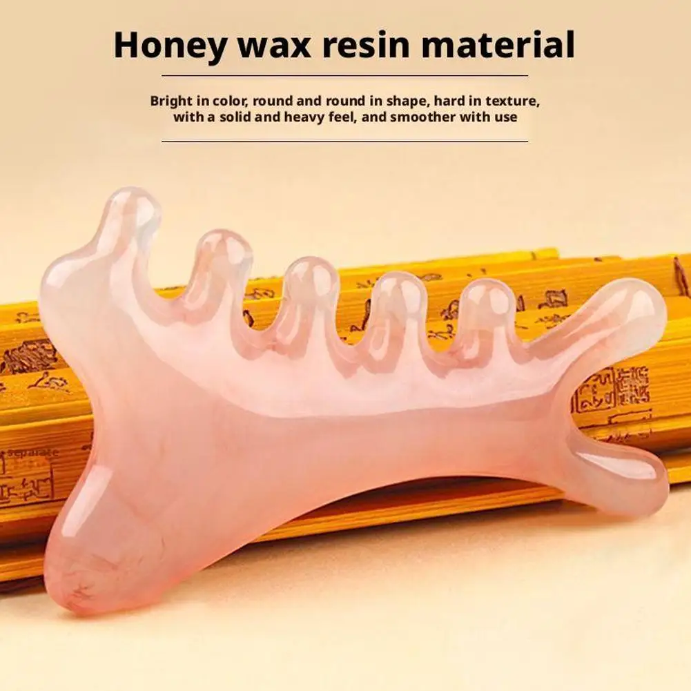 1/2/10 قطعة Guasha تدليك جميل شمع العسل كشط تدليك مكشطة الوجه مدلك الوخز بالإبر غوا شا العين الوجه مجلس سبا تدليك #5