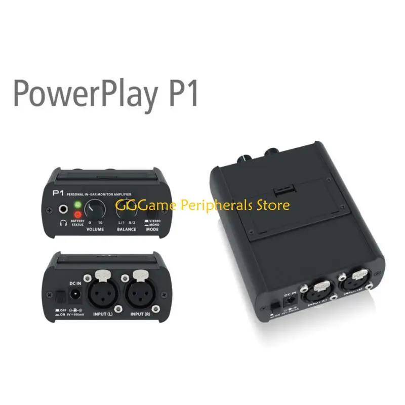 U55B Versatile In Ear Monitoring Headphone Amplifiers for All Applications