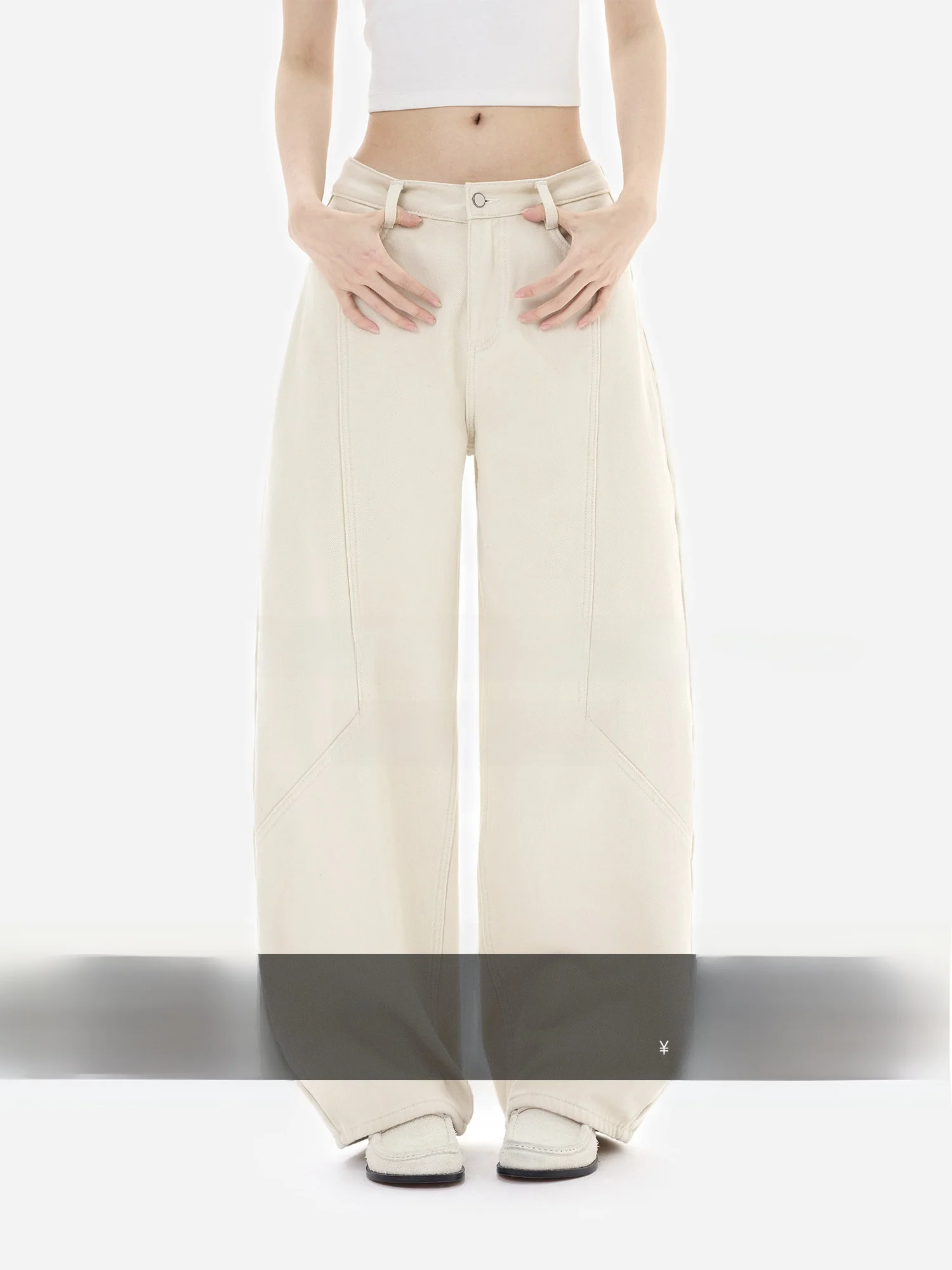 

Женские брюки eGuYue: джинсы с 3D-швами, подкладкой, прямым кроем, высокой талией, из смесового хлопка, повседневные