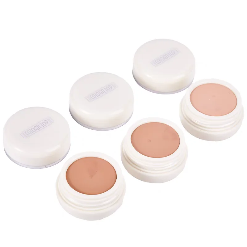 

~Concealer has foundation powder liquid to cover freckles, acne marks, dark circles, freckles, birthmarks, waterproof.