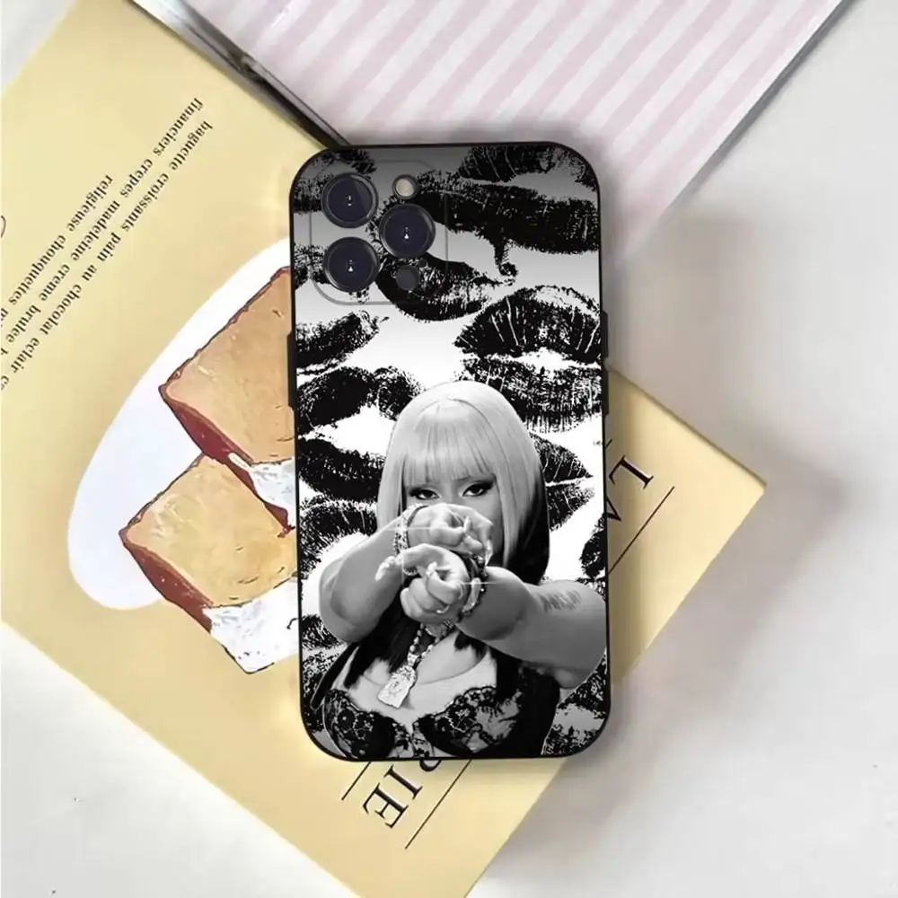 Cardi B Am I The Drama Phone Case For iPhone 6,17,16,15,14,13,12,11 Plus,Pro Max,XS,X,XR,SE,Mini,8,7,Soft Silicone Black Cover