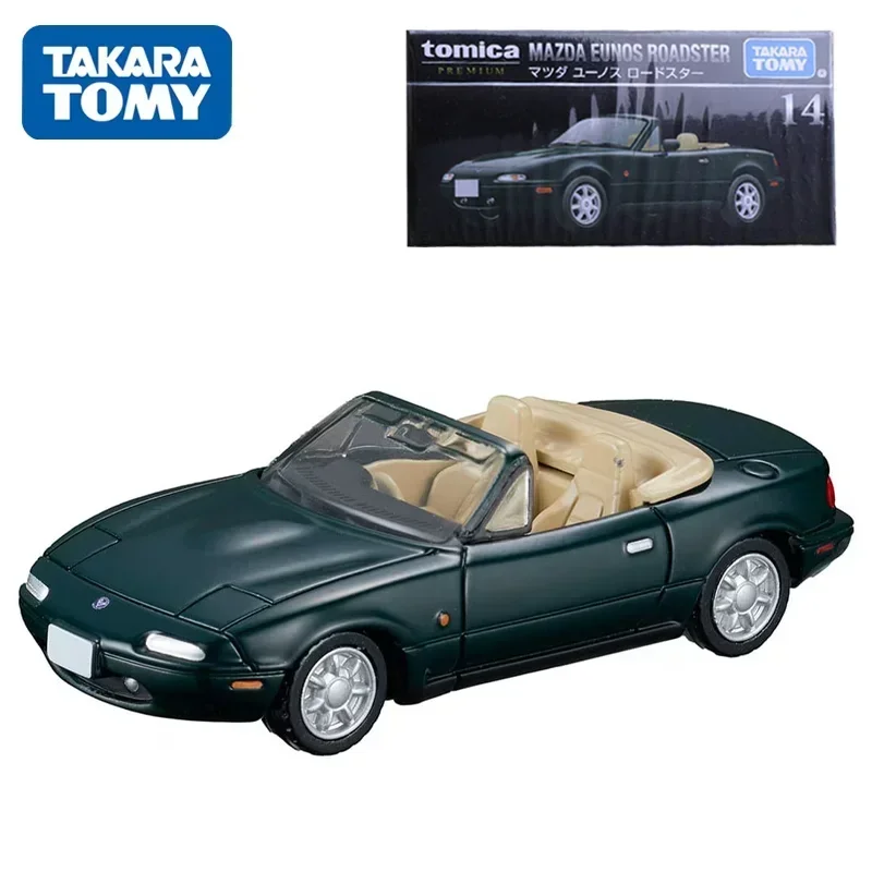 TAKARA TOMY Tomica PremiumTP14 Mazda EUNOSROADSTER Alloy Casting Collection Car Model Toys Children Boys Holiday Gift