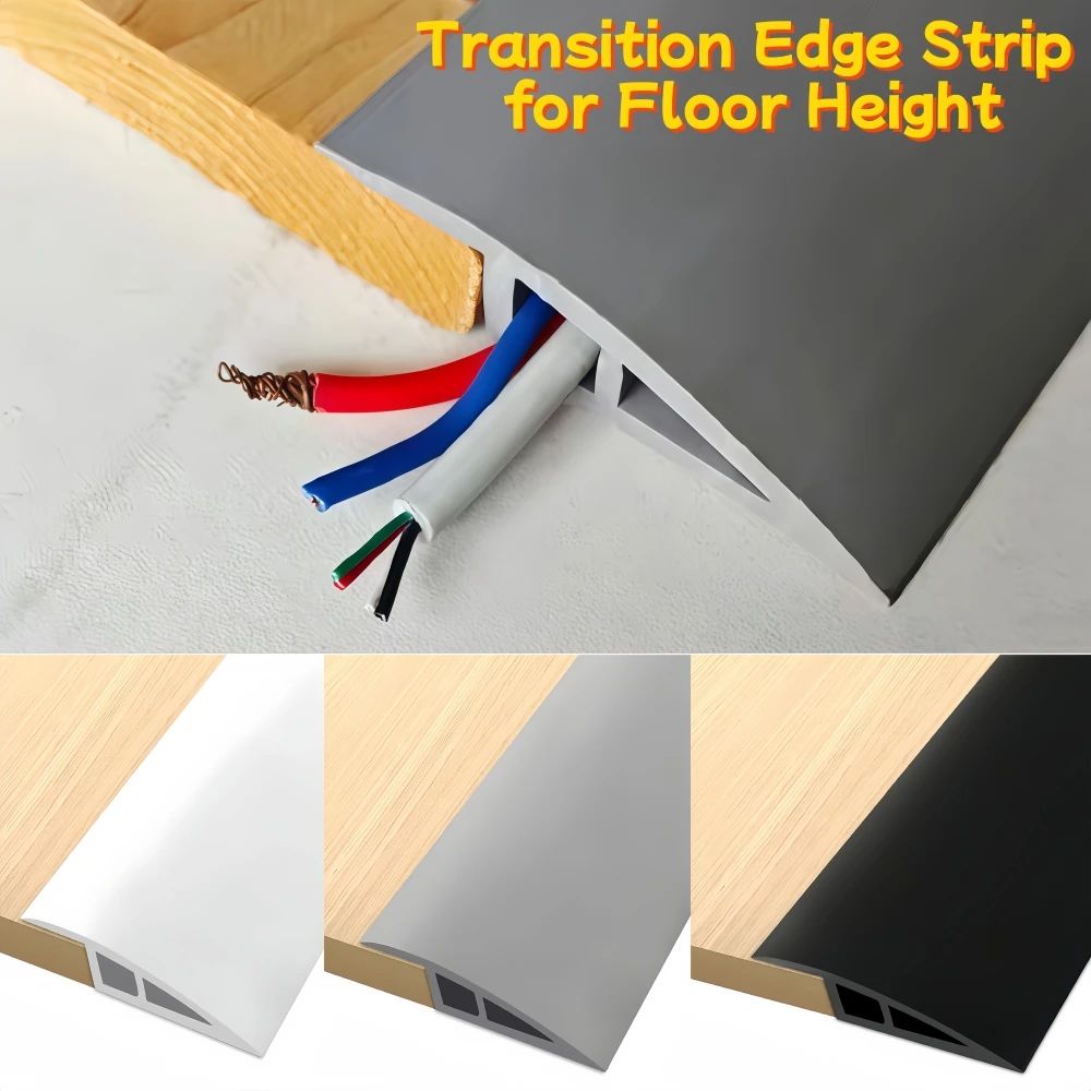

1PC Door Threshold Flooring Transition Strip Self Adhesive Carpet Edging Strip for Laminate Doorway Edge Threshold