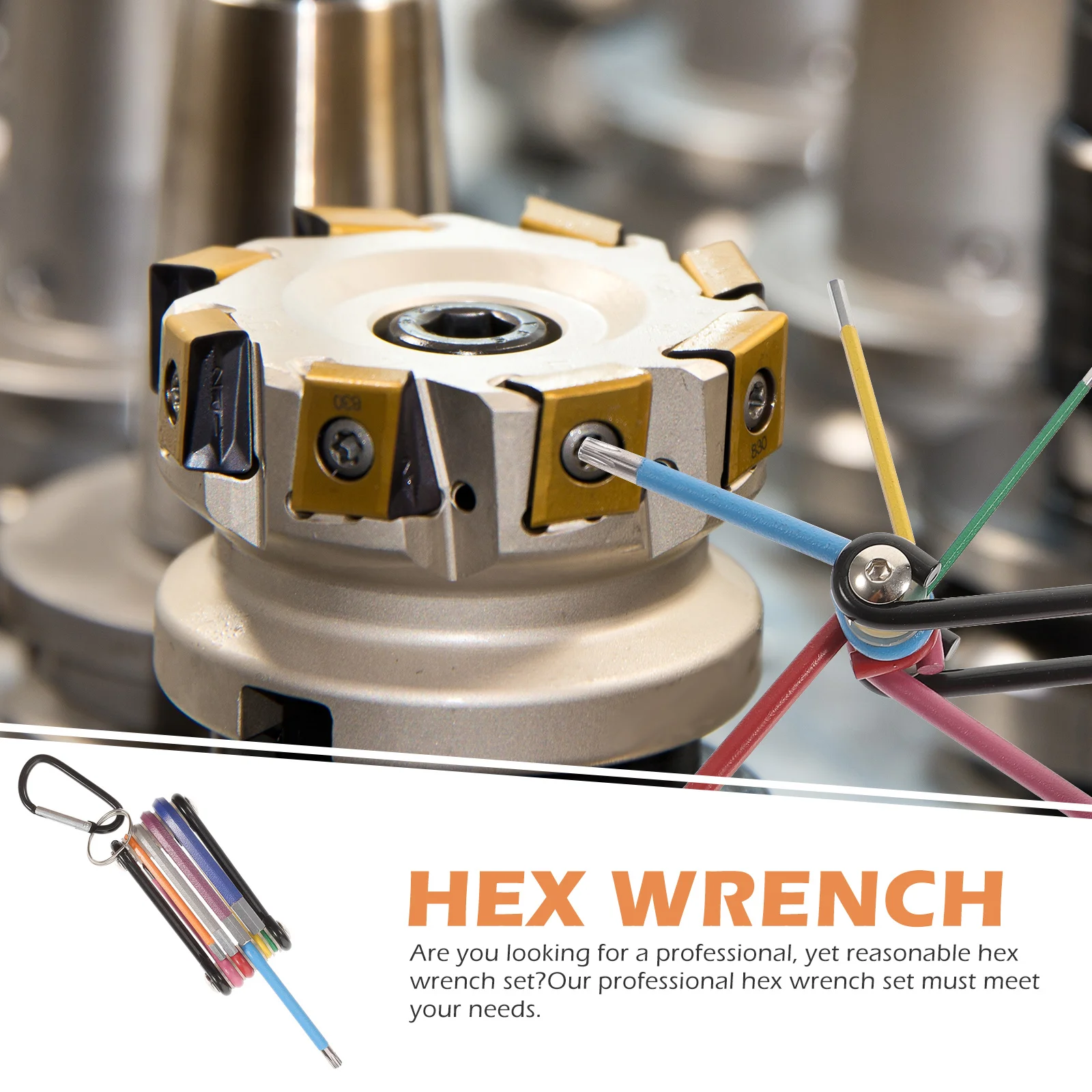 

1 Multifunctional Hex Wrench Set Foldable Compact For Home Diy Bike Repair Tools Wrench Set Hand Tools Hex Key Folding