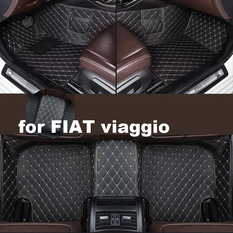 

Autohome Car Floor Mats For FIAT Viaggio 2012-2017 Year Upgraded Version Foot Coche Accessories Carpetscustomized