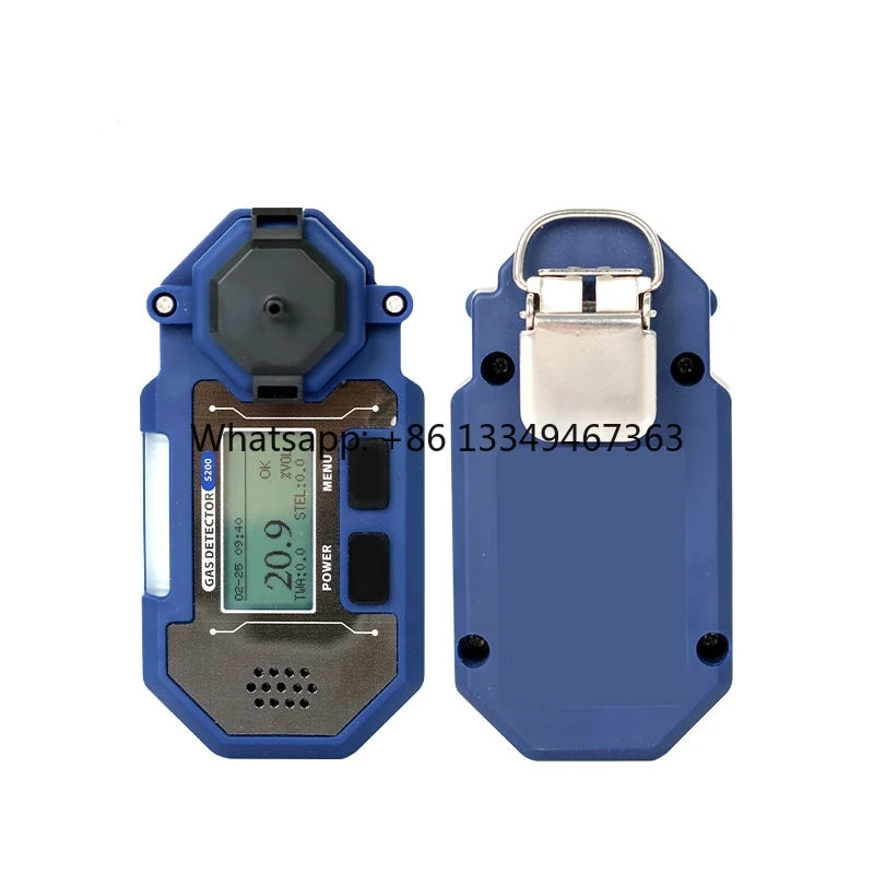 Portable Single Gas Confined Space CNG CO2 CO H2S Gas Detector with Long Battery Life