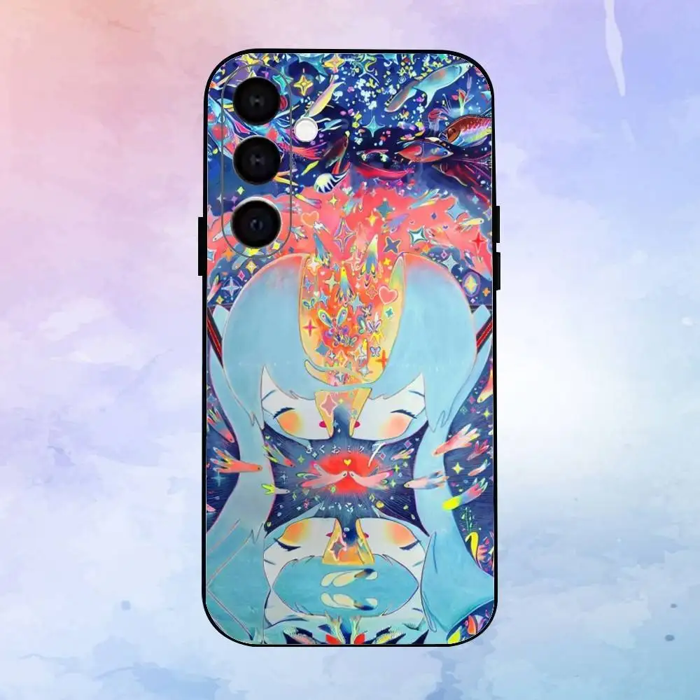 K-kikuo Anime Japan Music  Phone Case  For Samsung Galaxy A73,A72,A71,A70,A53,A52,A51,Others Soft Black Shell