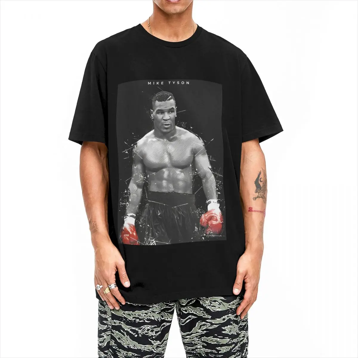 The Legend Strong Mikes Boxer In The World T-Shirts for Men Women Pure Cotton Tee Shirt Short Sleeve T Shirt Original Clothes