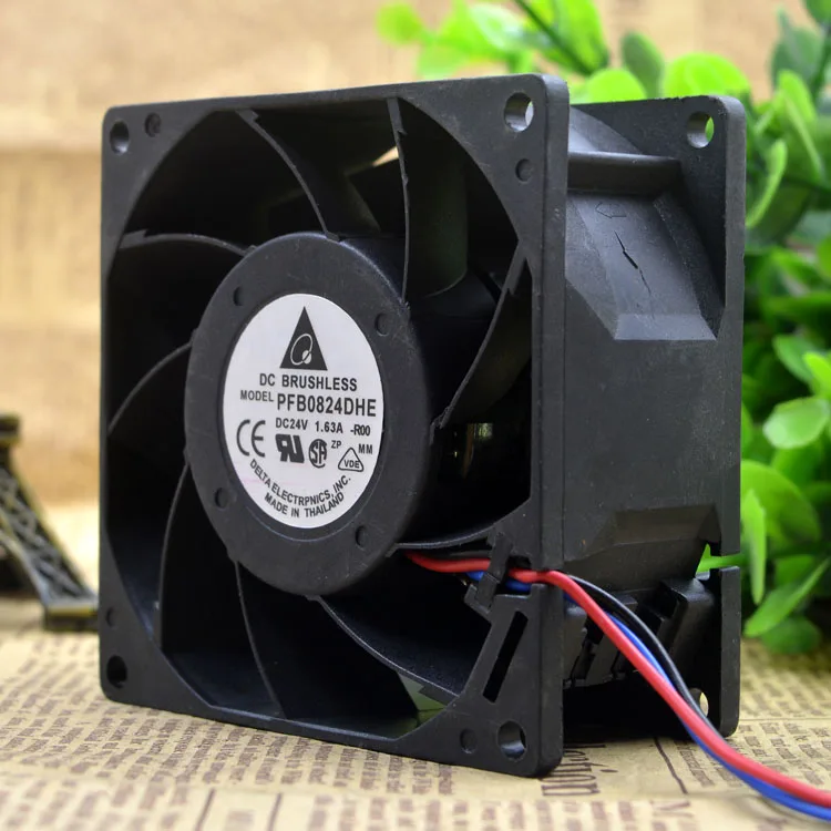 NEW ORIGINAL PFB0824DHE 24V 1.63A 8038 80*80*38mm 8cm COOLING FAN