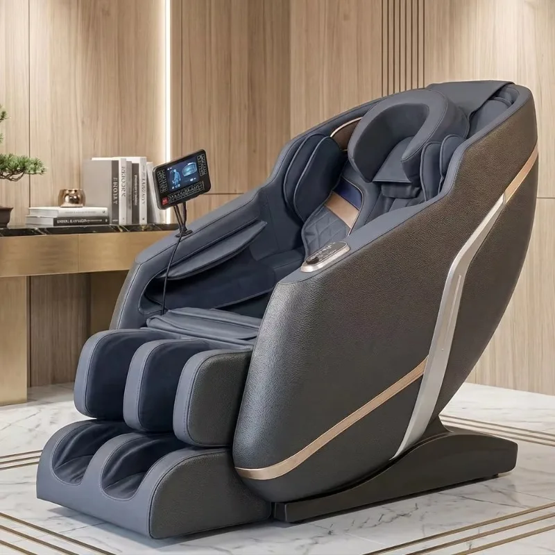Airo GUOHENG Electric Heating Massager Chair Luxury 8D Full Body Shiatsu Massage Chair zero Gravity with Yoga Stretch