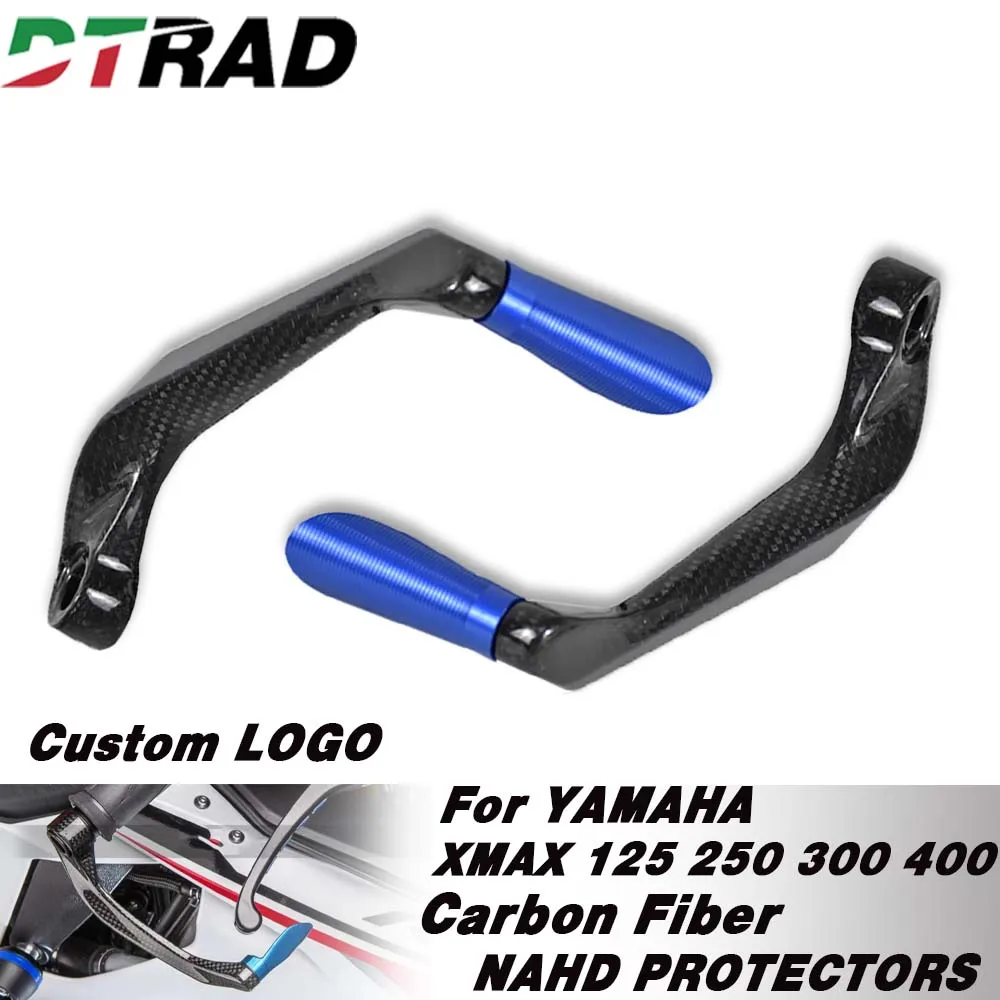 Motorcycle Hand Guard  Brake Clutch Levers For YAMAHA XMAX 125 250 300 400 Grip Covers Handlebar Protector Carbon Fiber