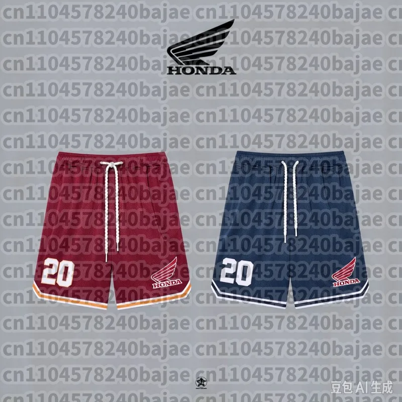 Summer New  Men Women Fashionable Casual Sports Shorts Y2K Oversized Breathable Quick Drying Racing Shorts Motocross Shorts