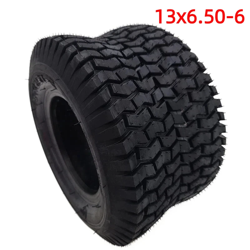 

4 Ply 13x6.50-6 Lawn Mower Tire 13x6.5x6 Garden Tractor Tubeless Heavy Duty Tyre