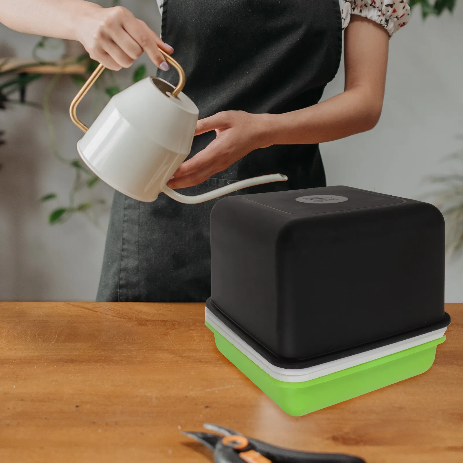 

Лоток для проращивания овощей для гидропоники: прочный, неразформляемый, идеально подходит для домашнего сада