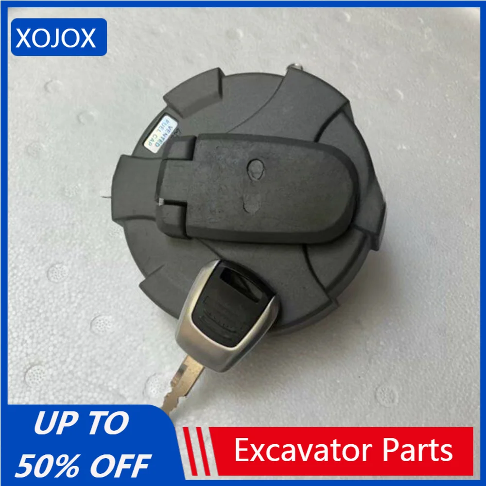 

XOJOX For R55-9 140 160 180 210 250 290 320 380 800 Fuel Tank Cap Excavator Accessories 32m9-02130 32m9-02120 31m9-02120