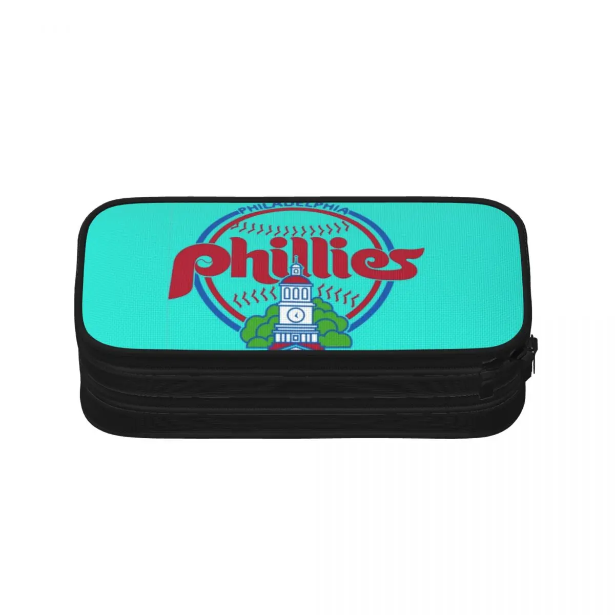 Phillies - City (9) Pencil Cases Large Storage Pen Bags Pen Box Pencil Pouch For Boys Girls Students Stationery School Office