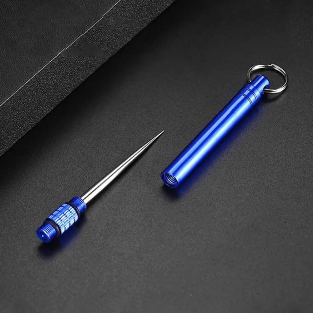 Outdoor Camping Tooth Cleaning Pick Titanium Toothpick Brass Detachable Toothpick Fruit Toothpick Tooth Cleaning Dental Pick