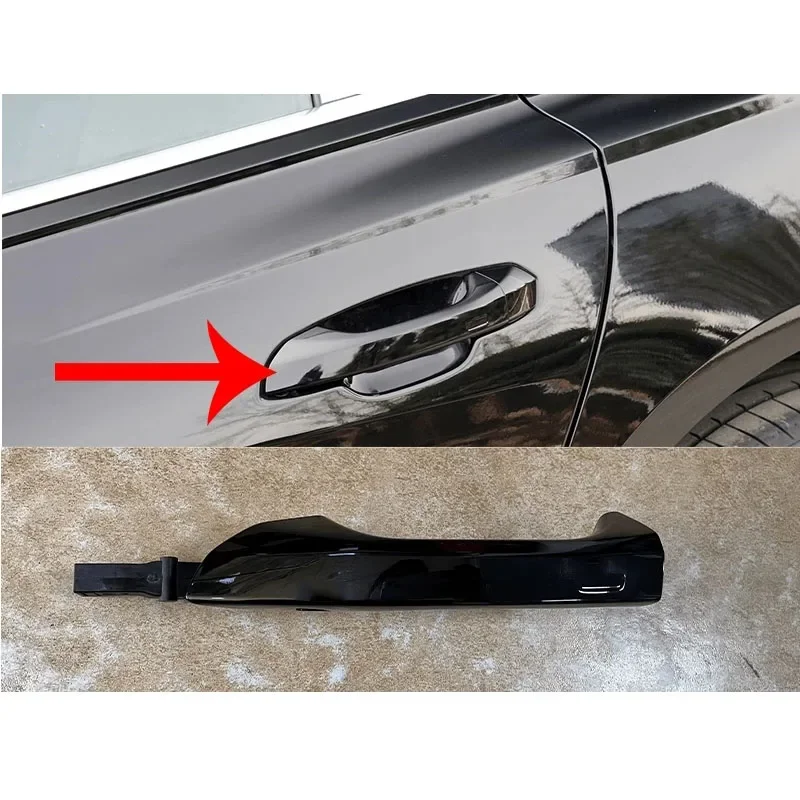 

Auto All Black Exterior Door Handle For Audi A6 C8 2019 2020 2021 2022 2023 2024 2025