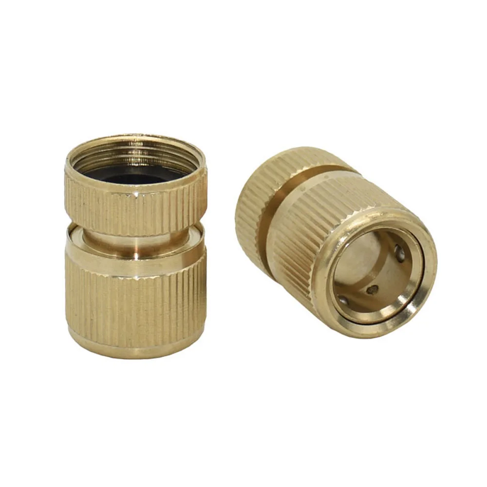 

Female G3/4 Quick Connector Brass Car Wash Water Gun Tap 5/8" Copper Garden Irrigation Connector Adapter 8Pcs