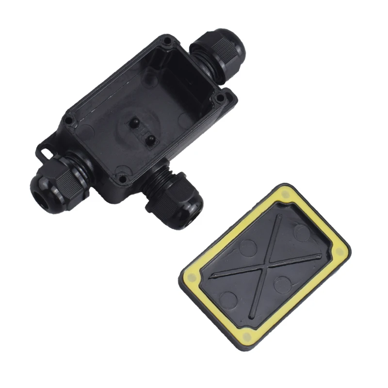 3 Way Outdoor Waterproof IP66 Electrical Cable Wire Connector Junction Box With Terminal 450V Junction Box for Led Light