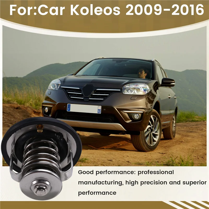 

NEW-Brand New Engine Cooling Thermostat ASSY 82˚C 212006N210 21200EA000 For Renault Koleos 2.5 2009-2016