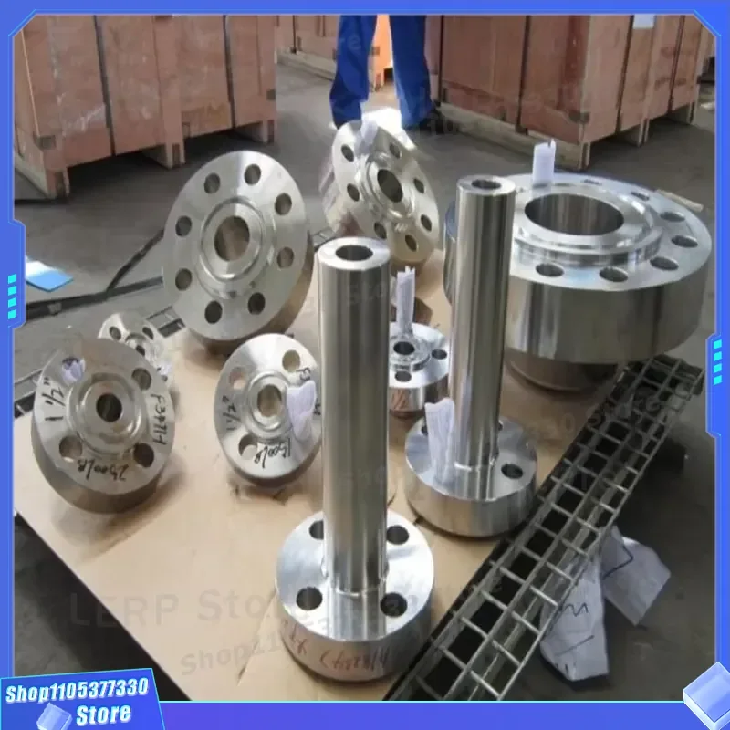 ASME B16.5 WN Carbon Steel Flange A105N 1 Inch 2 Inch 150LB 300LB Sch160 RTJ RF Face Industrial Pipe Fitting For Oil Gas