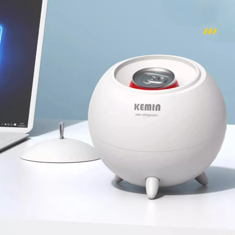 

Fast Cooling Heating USB Mini Cooler Dual Use Portable Thermoelectric Office Dormitory Beverage Keeper-Multi-Scene Quiet Design‌